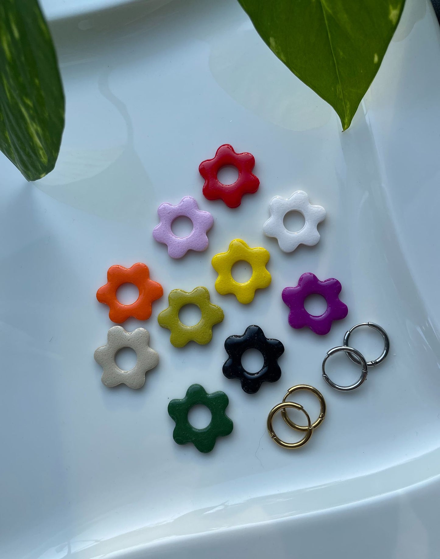 Kukat renkaissa- vaihtopari